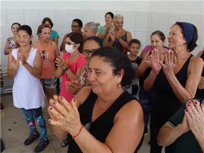 Os alunos da hidrogin&#225;stica, fizeram hoje, 19/11/2024, uma justa homenagem ao Secret&#225;rio Municipal d